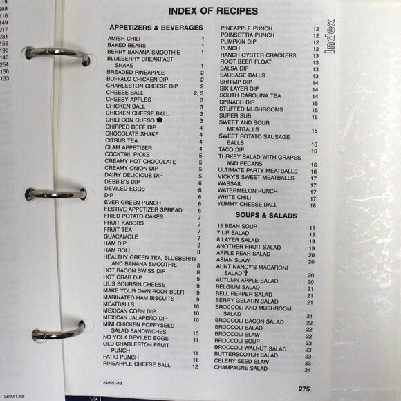 Snow Creek Rescue Squad 40th Anniversary Recipe Collection Cook Book - Picture 9 of 13